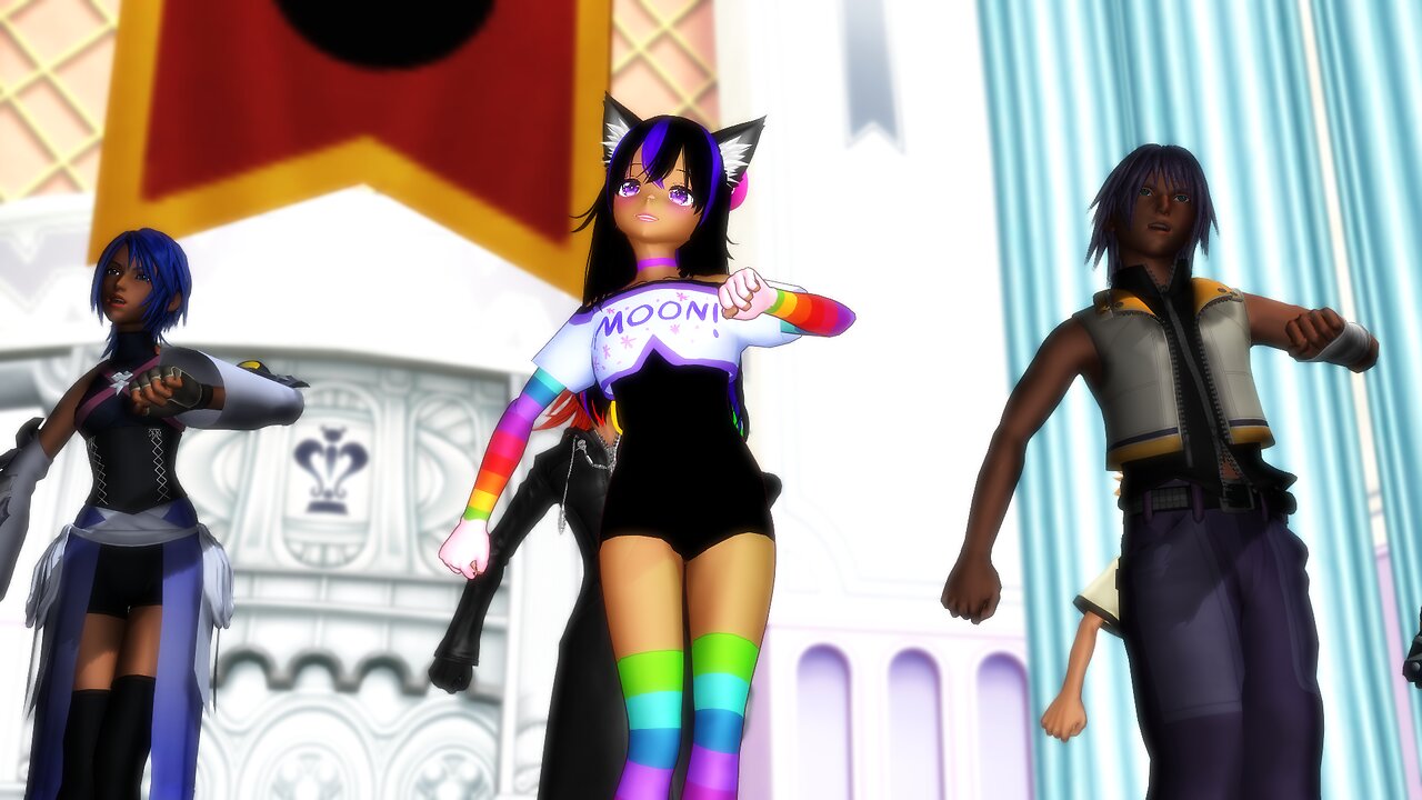 MMD Dreamin ChuChu! [OC Moon and Kingdom Hearts!]