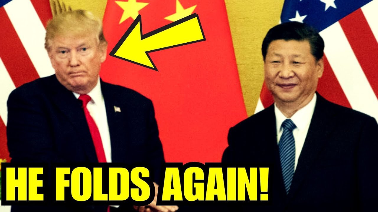 BREAKING: Trump CAVES AGAIN on China Tariffs!