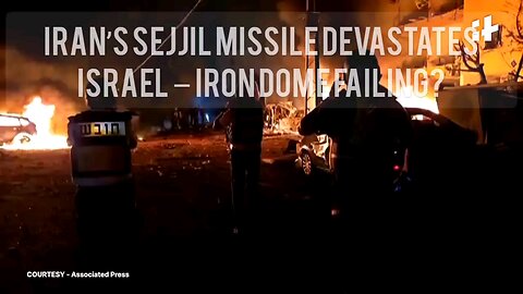 Iran’s Sejjil Missile Devastates Israel – Iron Dome Failing?