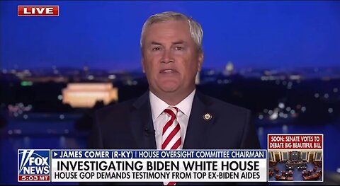 Rep Comer: Democrats, Media Admit Biden Cover-Up by Staying Silent in Probe