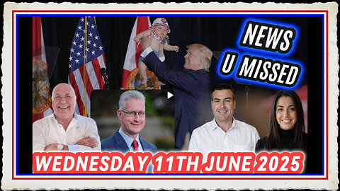 CHARLIE WARD DAILY NEWS WITH CHARLIE WARD, PAUL BROOKER LEMBIT OPIK WEDNESDAY 11TH JUNE 2025
