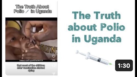"Unveiling the Reality of Polio in Uganda 💉"
