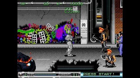 MAME ARCADE EMULATOR ROBOCOP 2 ON ASUS G750JS LAPTOP BE THE FUTURE OF LAW ENFORCEMENT & STOP CRIME🔫