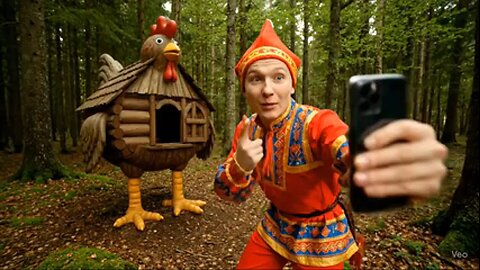 Иванушка дурачок в лесу!