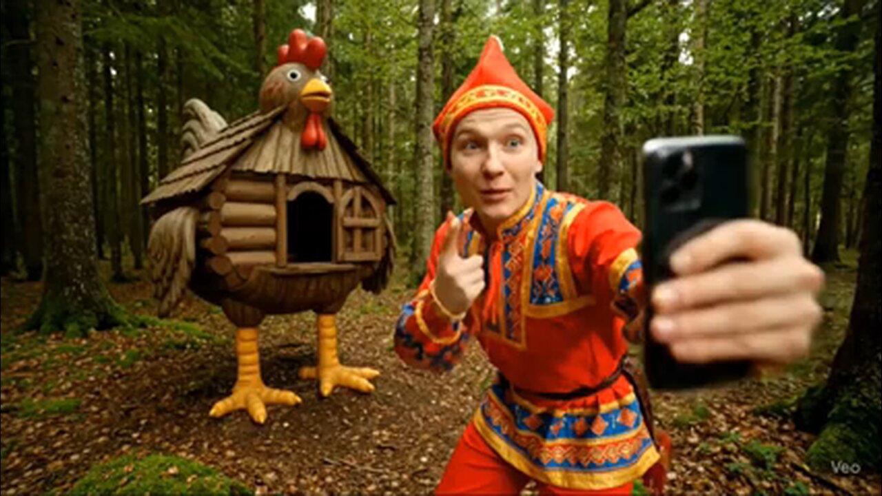 Иванушка дурачок в лесу!