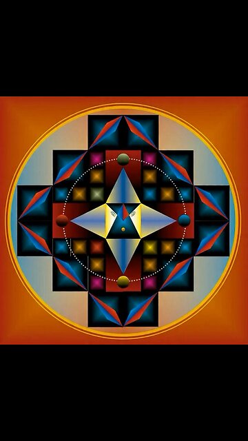 Mandala calidoscopico