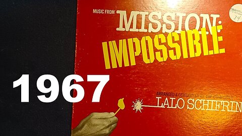 Music from Mission: Impossible, ARRANGED & CONDUCTED BY THE COMPOSER LALO SCHIFFRIN, 1967, Dot