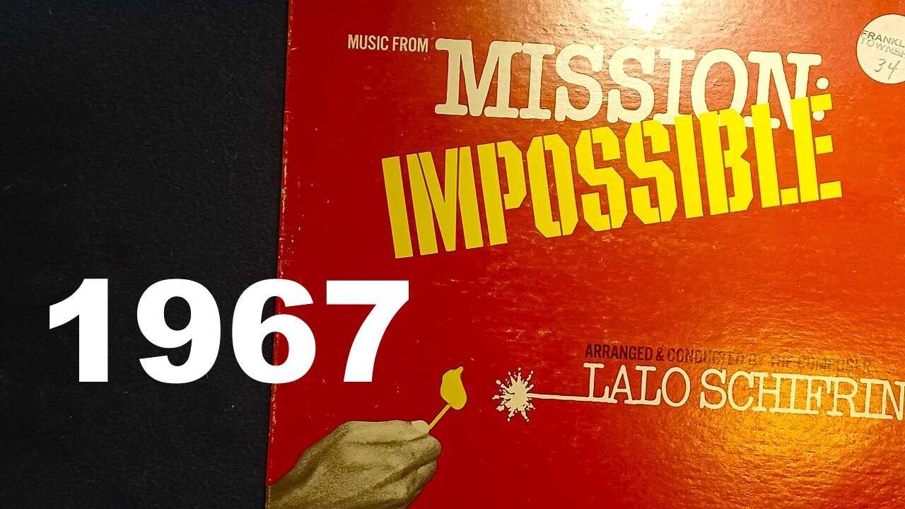 Music from MISSION: IMPOSSIBLE, ARRANGED & CONDUCTED BY THE COMPOSER LALO SCHIFFRIN, 1967, Dot