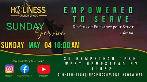 HCOG || Sunday Service 10AM 5/4/2025