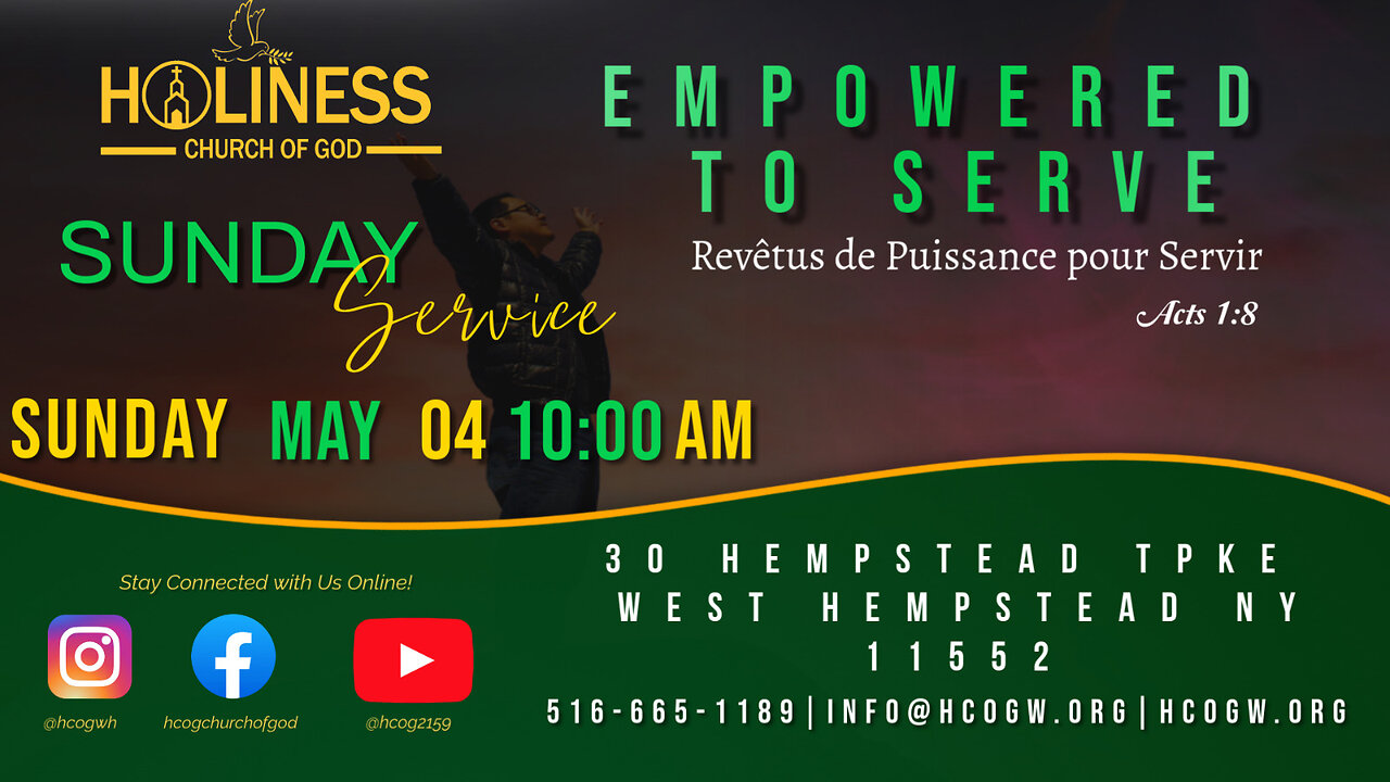 HCOG || Sunday Service 10AM 5/4/2025
