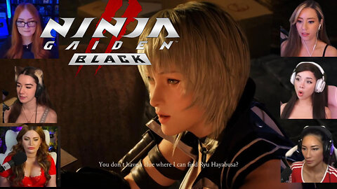 GamerGirls React to Ninja Gaiden 2 Black - Sonia Meets Ryu Hayabusa