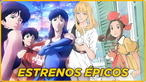 Bombazos de Anime que Tienes que Ver! | Estrenos 2025–2026 (Cat’s Eye, Cobra, Elf, Oshii y más)