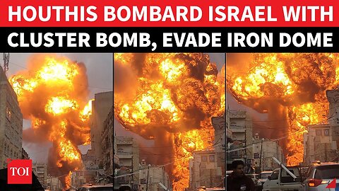 Yemen Hits Israel With Cluster Bomb; Missile Breaks Midair, IDF Hits Sanaa In Retaliation