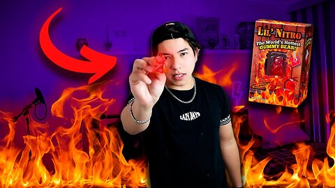 COMI LA GOMITA MAS PICANTE DEL MUNDO | Lil' Nitro