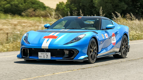 Supercars Arriving - LaFerrari Aperta, 812 Competizione A, SF90 XX, Daytona SP3, Monza SP2