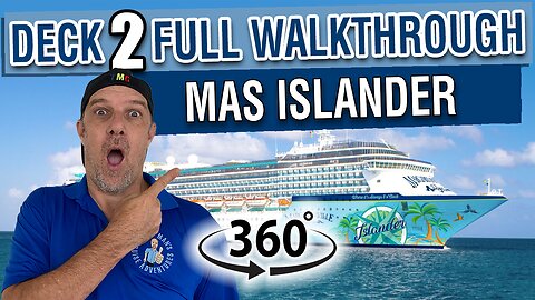 Deck 2 Uncovered in Immersive 360° | Margaritaville at Sea Islander