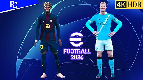 eFootball™ 2026 PC UHD 4K HDR 144 fps Gameplay | Phil Gaming OP