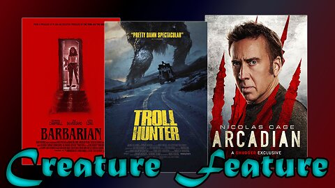 Creature Feature Reviews: Barbarian, Troll Hunter, and Arcadian