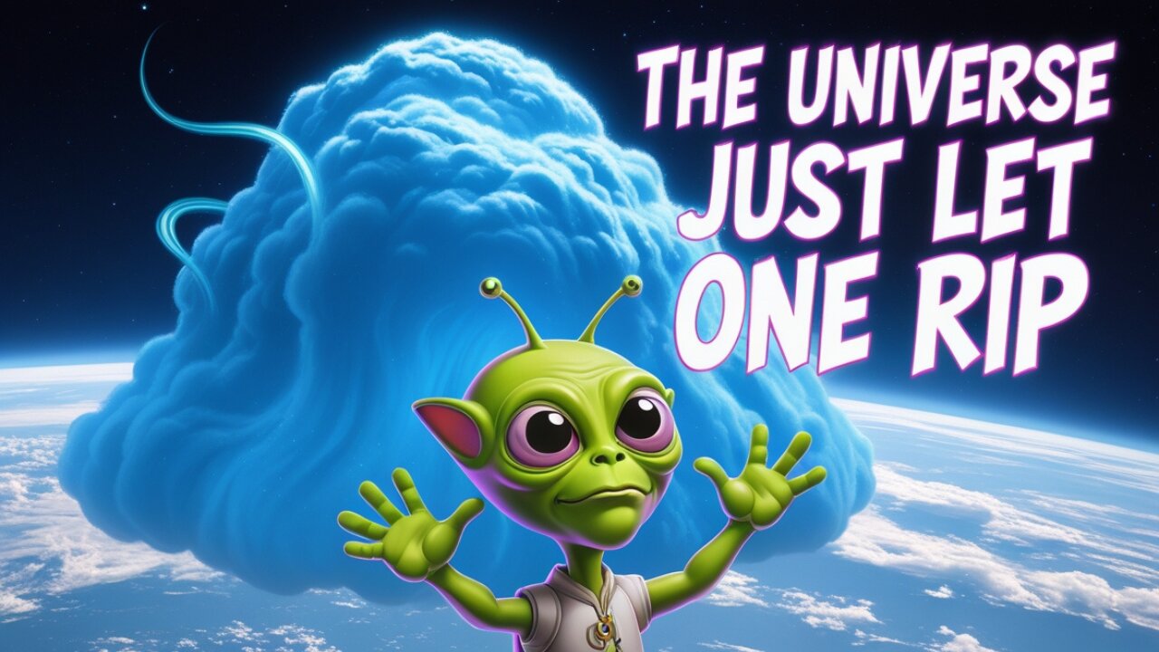 The Universe Just Let One Rip: Giant Hidden Gas Cloud Found!