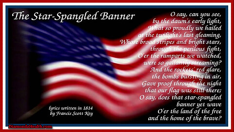 🇺🇸 🦅 Francis Scott Key's "The Star Spangled Banner" as You've Never Heard it Before ✮⋆˙