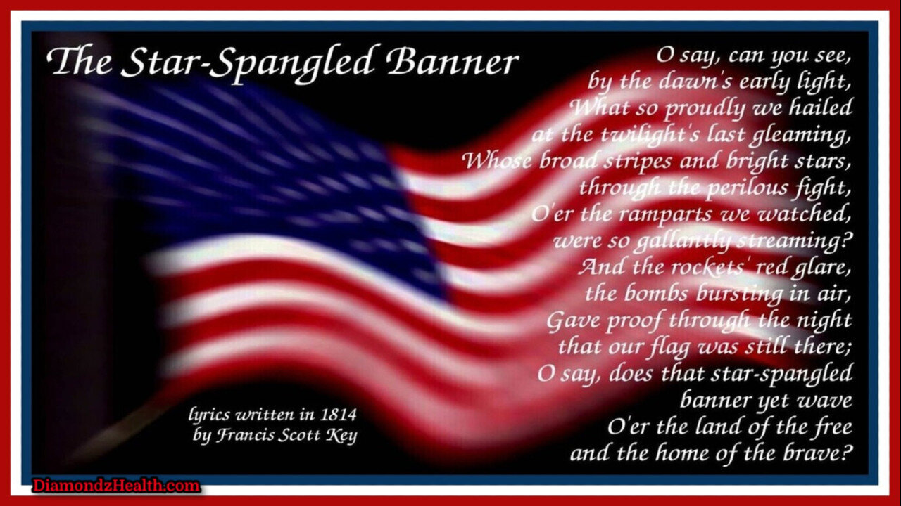 🇺🇸 🦅 Francis Scott Key's "The Star Spangled Banner" as You've Never Heard it Before ✮⋆˙