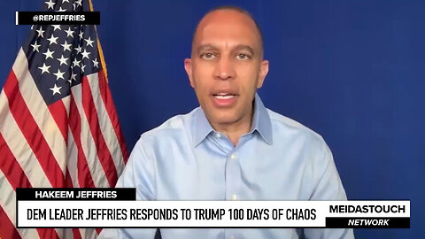 Hakeem Jeffries Says People Everywhere He Goes Ask Him About Trump's Mental Health
