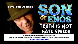 SOS Save SonOfEnos Help Kenneth Pauline Under Attack For Noticing Canada Jews Are Trying To Kill Him