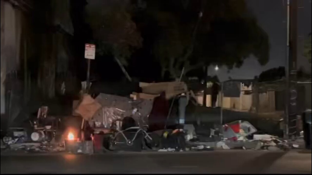 War torn country or Los Angeles? Hint* 59th street under the 110 freeway.