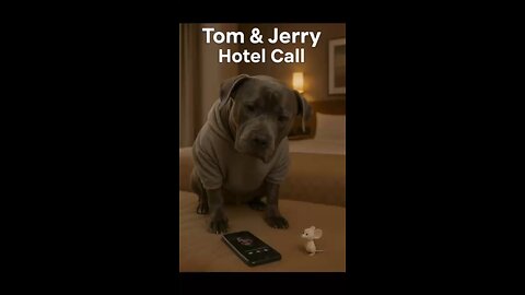 Tom and Jerry Hotel Call 🐭📞😂