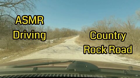 ASMR: Country Rock Road (No Talk, No Music)