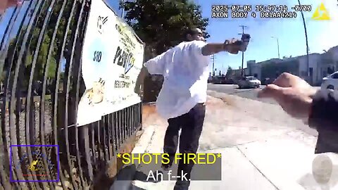 LAPD Officer Shot in Gang Enforcement Foot Pursuit