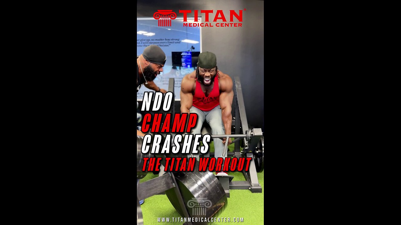 NDO CHAMP Crashed The Titan's Workout!