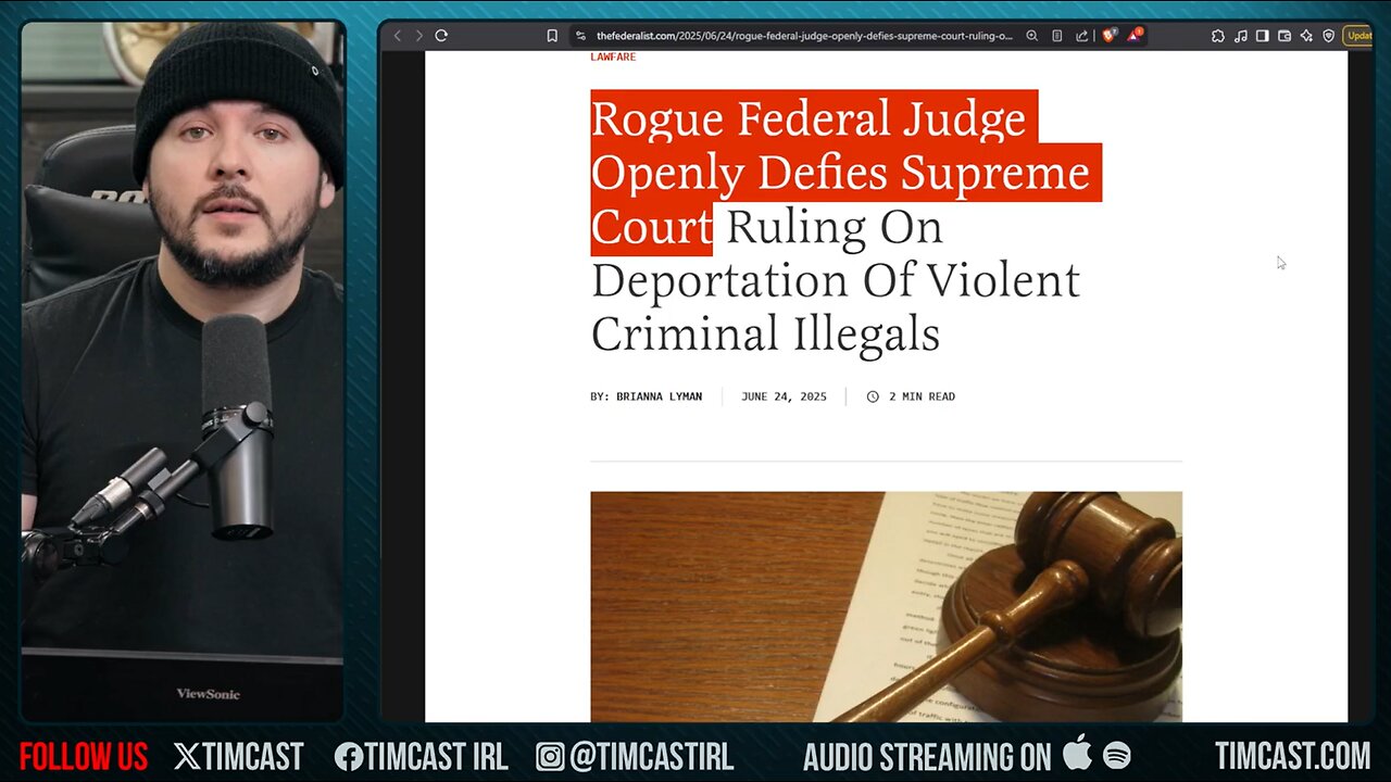 Federal Judge GOES ROGUE AGAINST TRUMP, Defies Supreme Court To PROTECT Illegal Immigrants