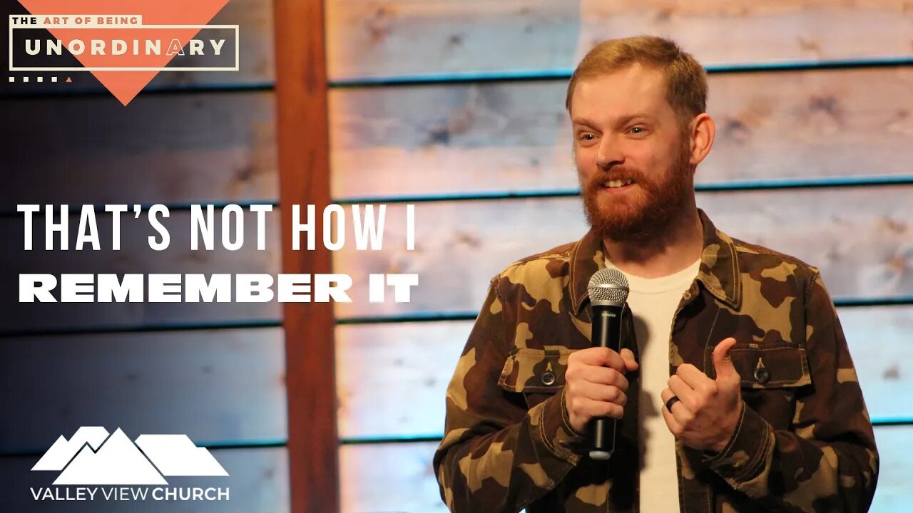 That's Not How I Remember It
