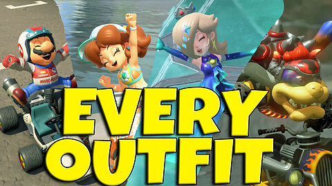 How to unlock every Outfit in Mario Kart World