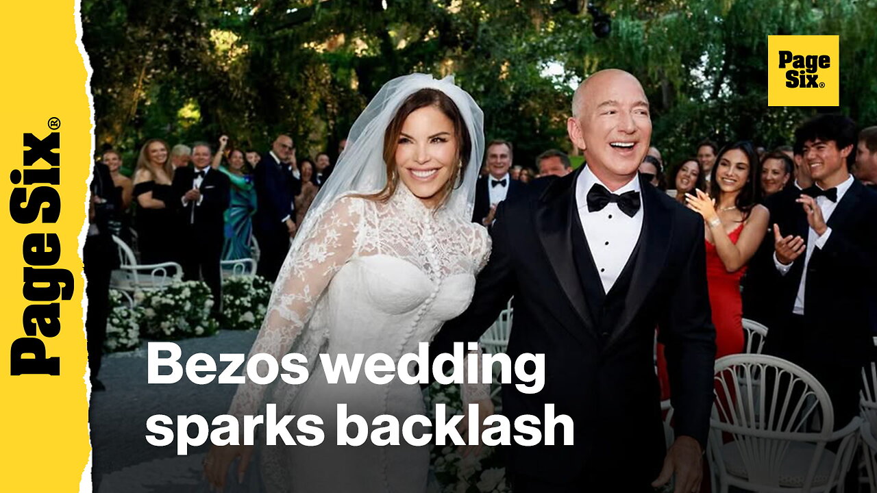 Jeff Bezos & Lauren Sánchezs wedding sparks backlash from Charlize Theron, Olivia Munn, more