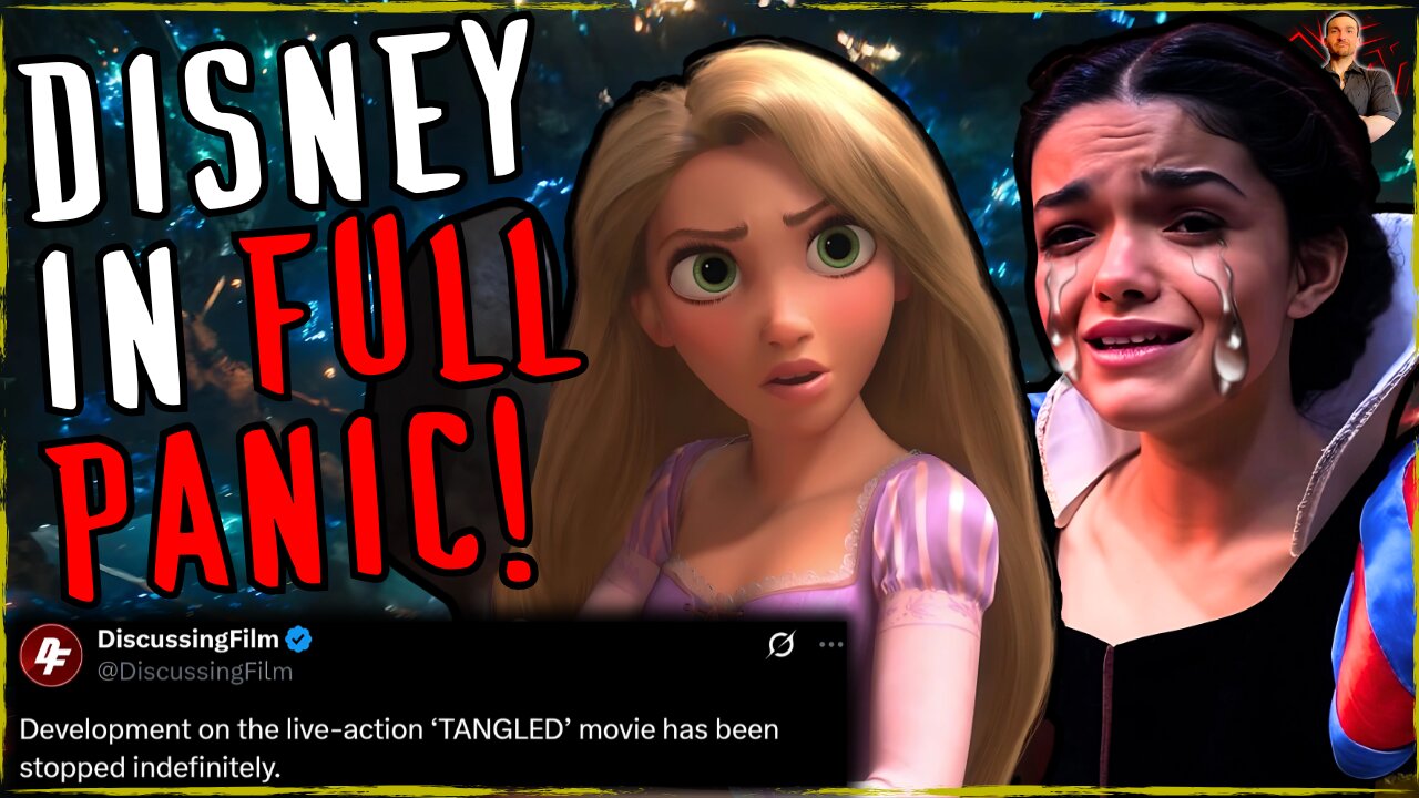 Disney Admits Snow White DEFEAT By CANCELLING Tangled Remake!