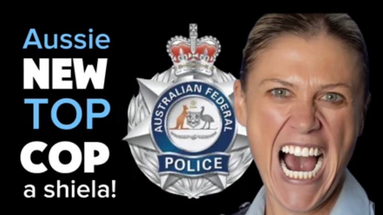Aussie NEW TOP COP - a shiela!