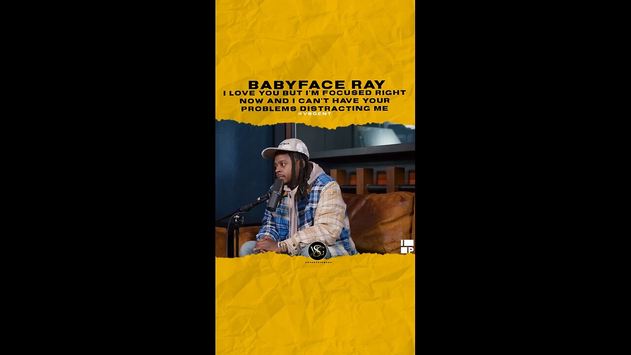 I love you but i’m focused right now and I can’t have your problems distracting me.