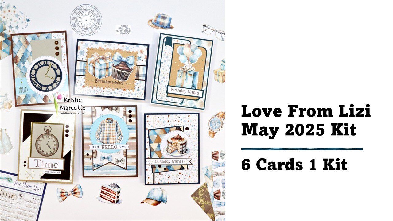 Love From Lizi | May 2025 Card Kit | 6 Cards 1 Kit