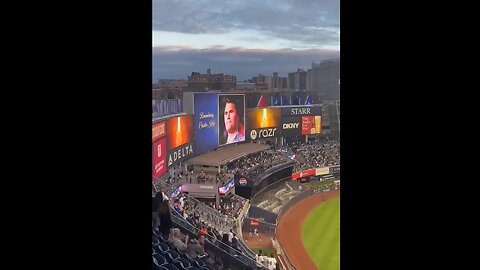 New York Yankees honored Charlie Kirk today… 💔