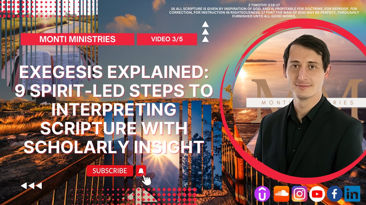 Exegesis Explained: 9 Spirit-Led Steps to Interpreting Scripture with Scholarly Insight