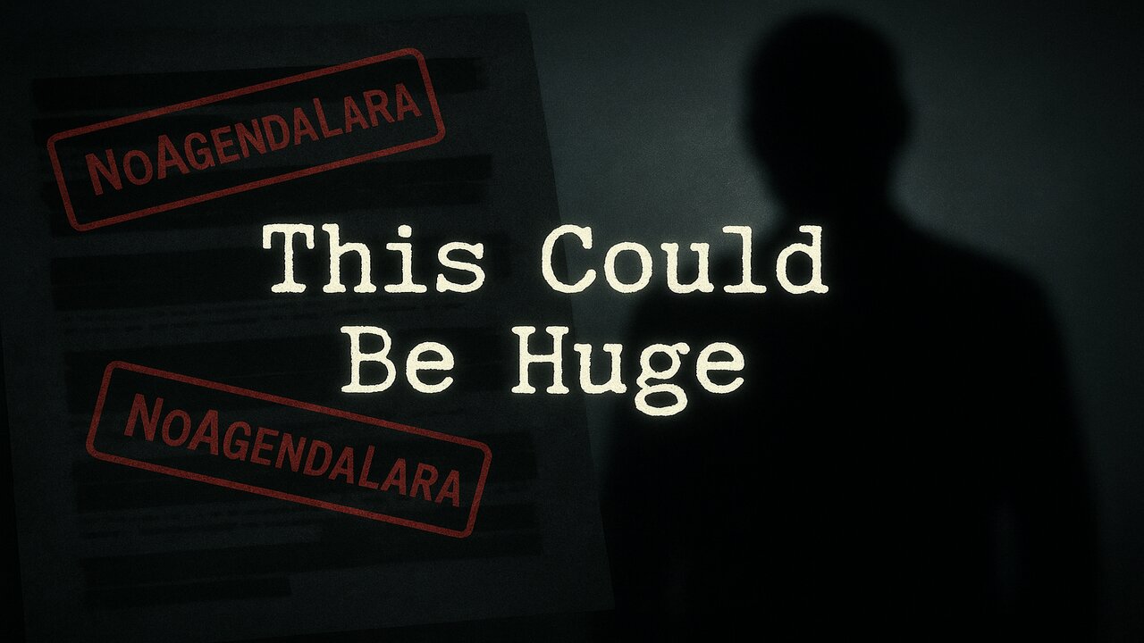 This Could Be Huge… The Investigation Nobody’s Talking About 😈 | NoAgendaLara