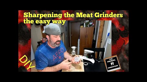 Sharpening Meat Grinder Easy Way