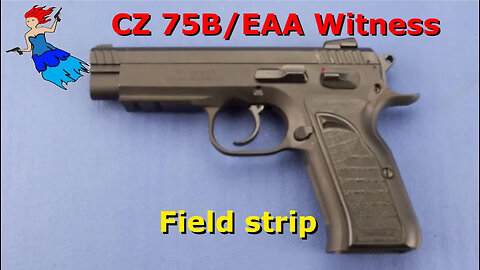How to field strip the CZ 75B EAA Tanfoglio Witness
