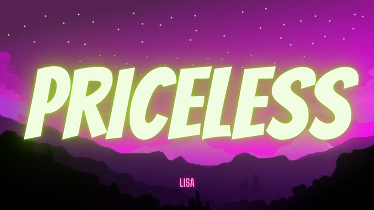 Maroon 5 - Priceless ft. LISA (Official Lyrics Video) | New 2025 Hit