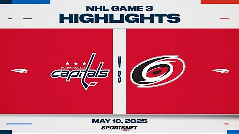 NHL Game 3 Highlights | Capitals vs. Hurricanes