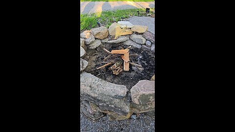 A little fire for the evening