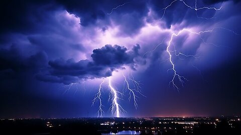 Insane Storm! Mother Nature Puts On An Incredible Lightning Display