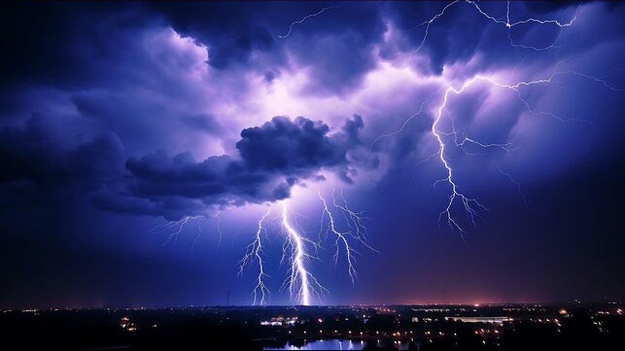 Insane Storm! Mother Nature Puts On An Incredible Lightning Display